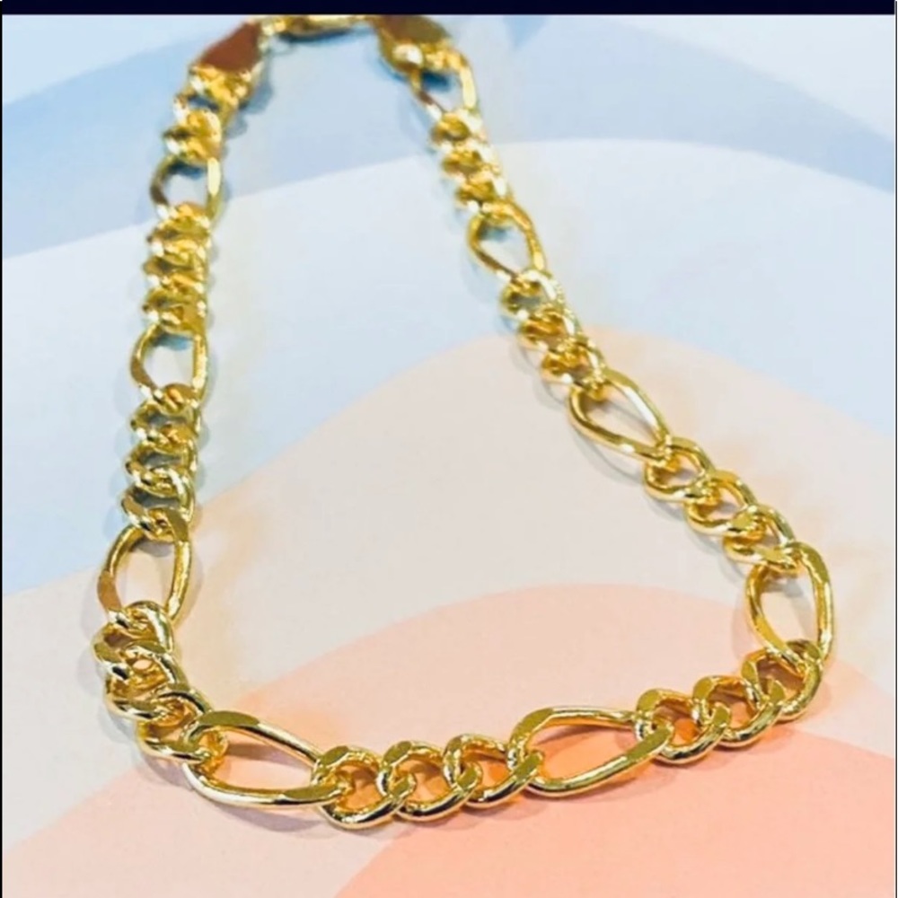 14k GF chain link bracelet